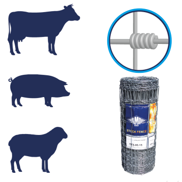 HT Hinge Joint Stock Fence HT8-80-15 
