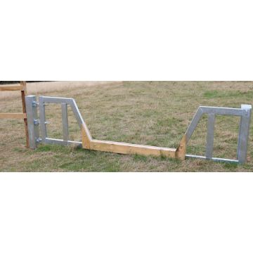 Heavy Duty Horse Friendly Vehicle Barrier - Slam Post 