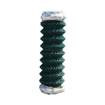 Green PVC Chain Link Fencing-25m-1800mm
