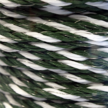Electric Rope-Green & White