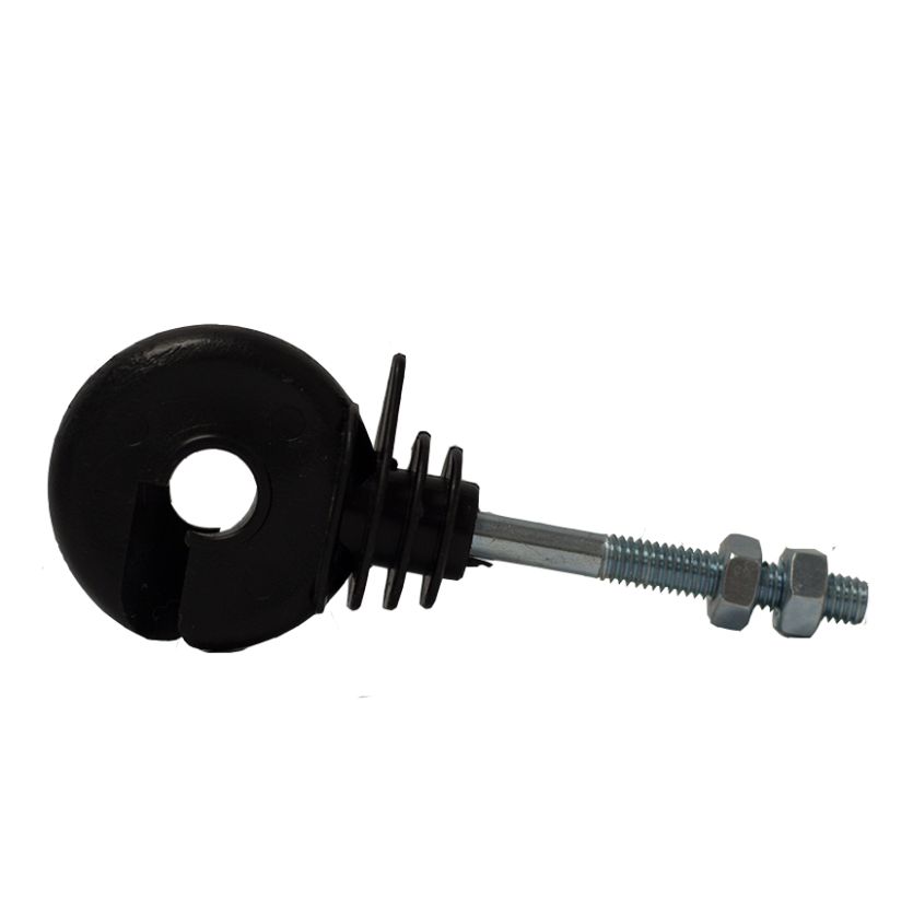 Bolt-on Ring Insulator for metal posts