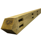 3 Morticed Sawn Post