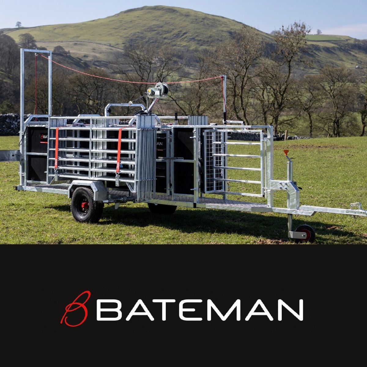 Bateman&#039;s Sheep Handling Trailer