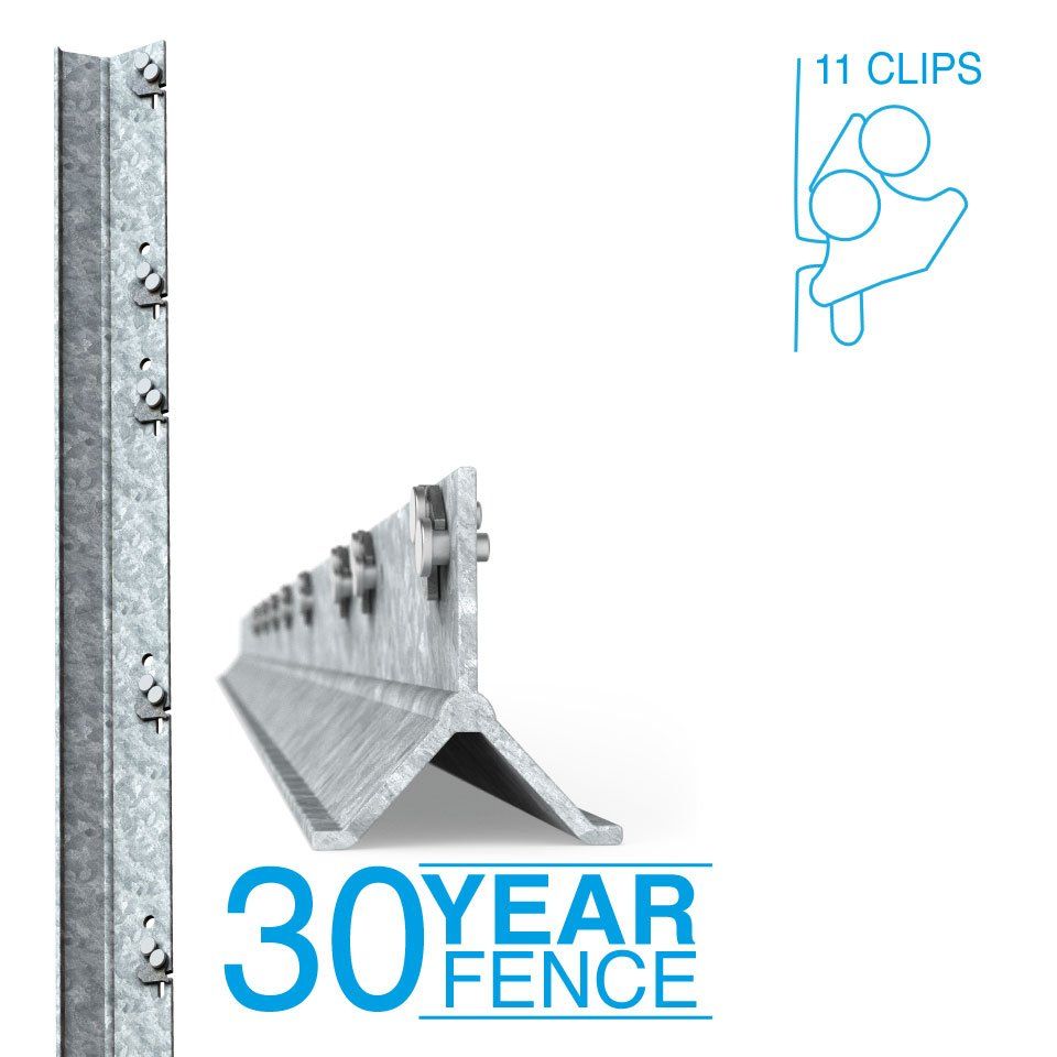 Clipex® Fencing Heavy Beefy Post 2.0m - 3.5mm Thick