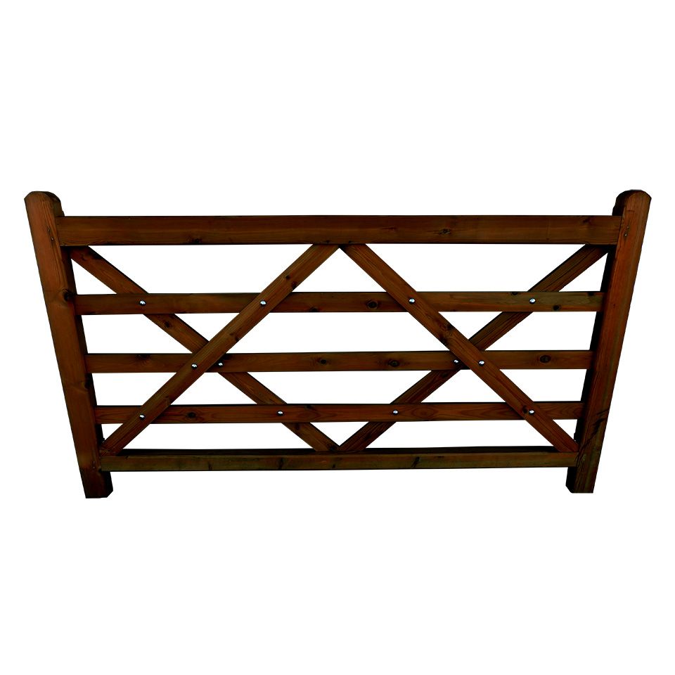 Creosoted Softwood Gate