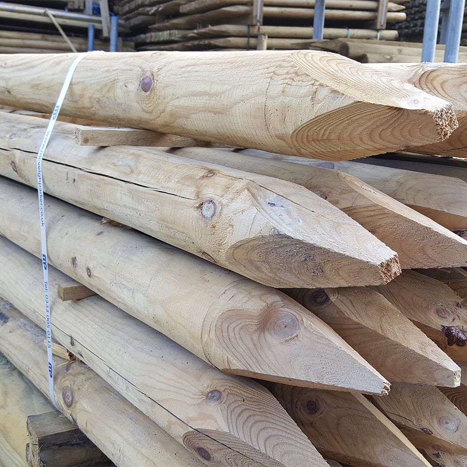 Stakes 85mm 1800mm UC4 machined treated timber