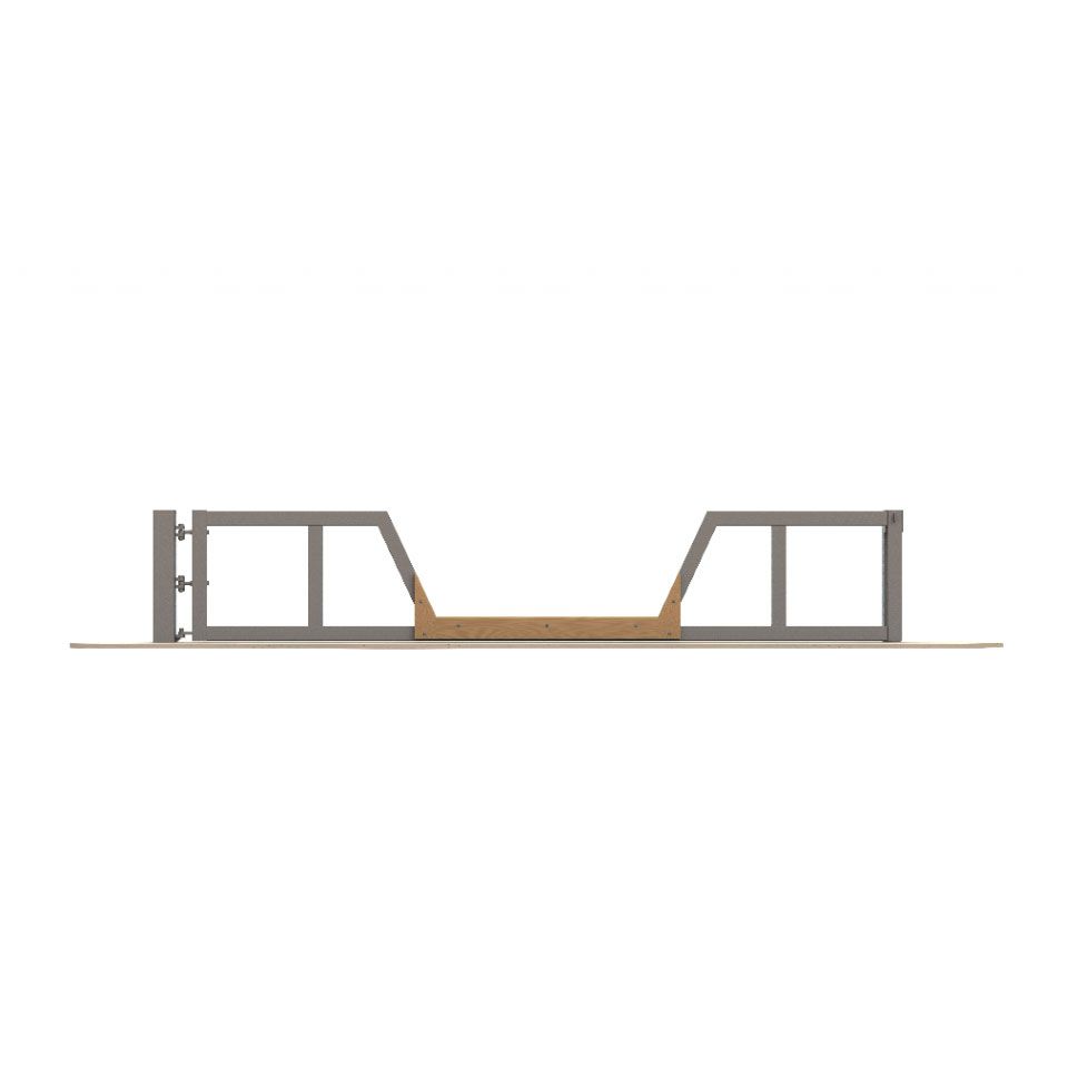 Heavy Duty Horse Friendly Vehicle Barrier