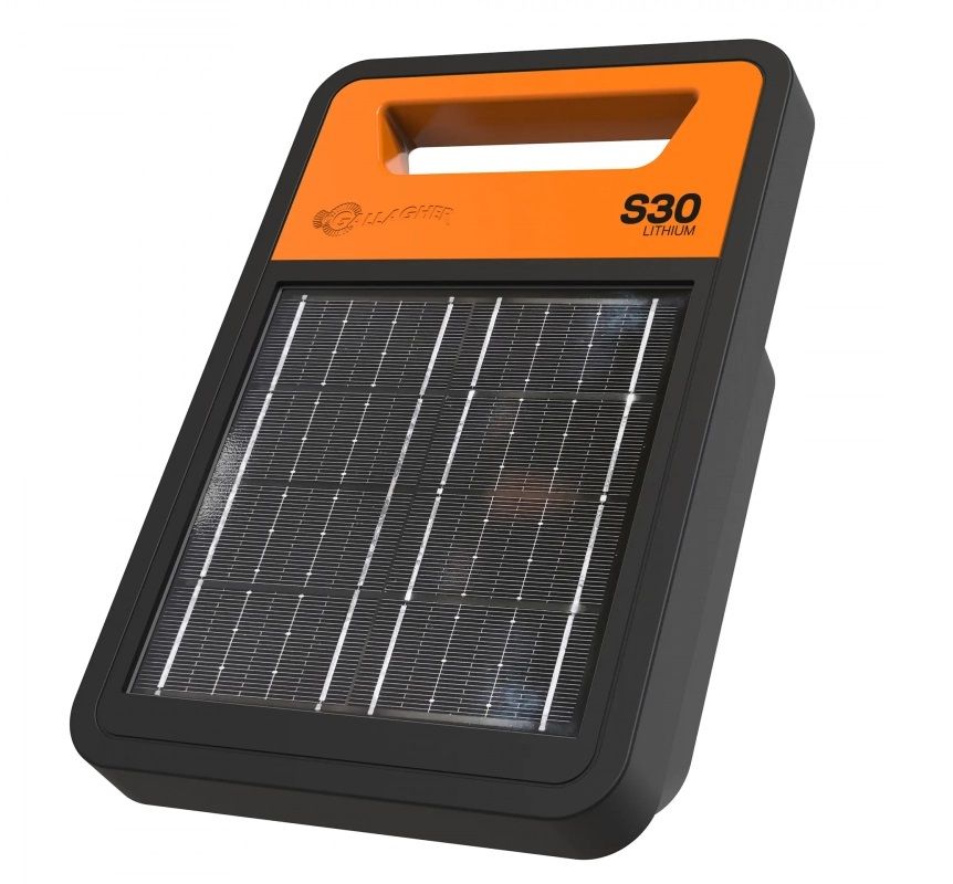 Gallagher Lithium Solar Energiser S30 inc battery