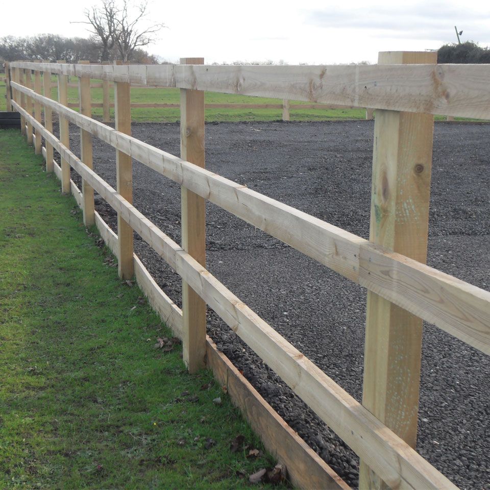 Sawn Post and Rail 
