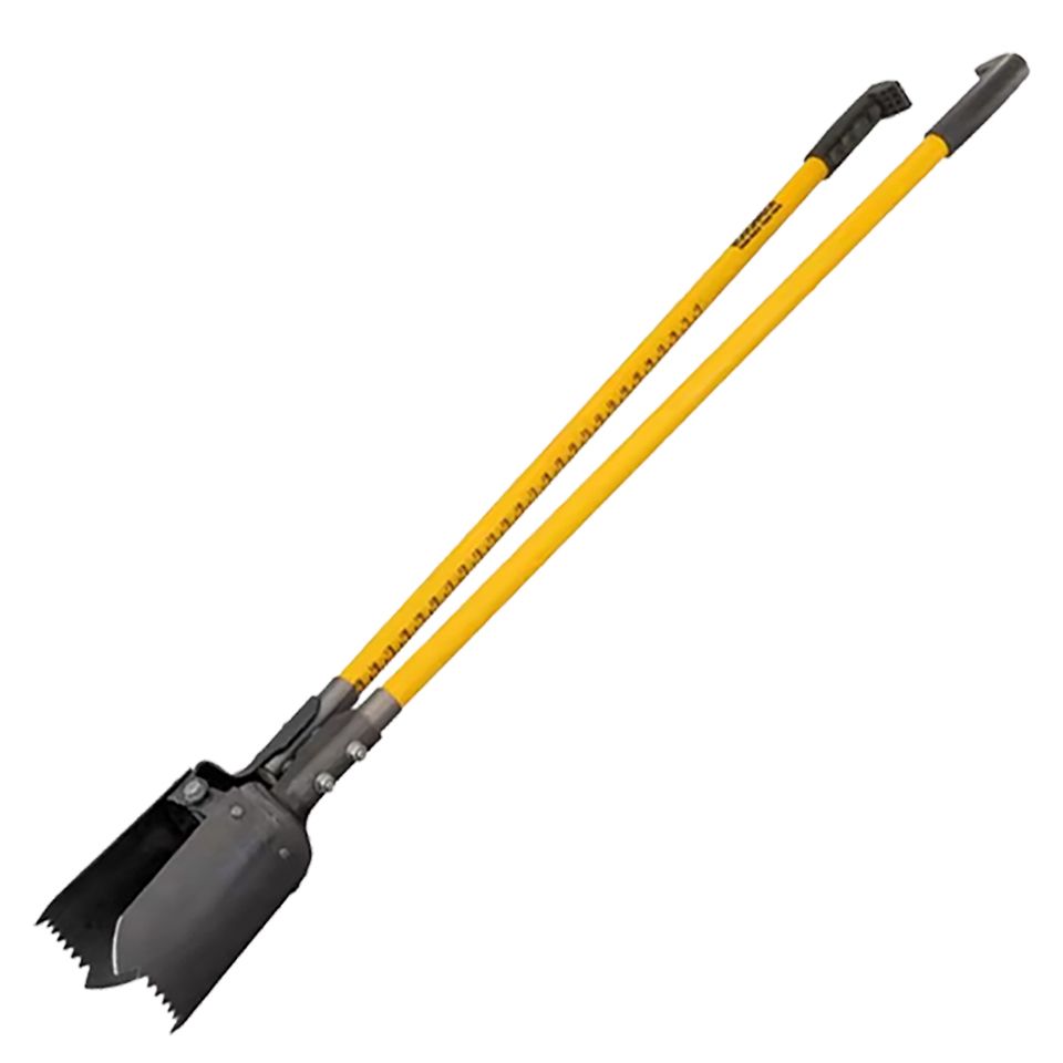 Sharp-Edge Post Hole Digger