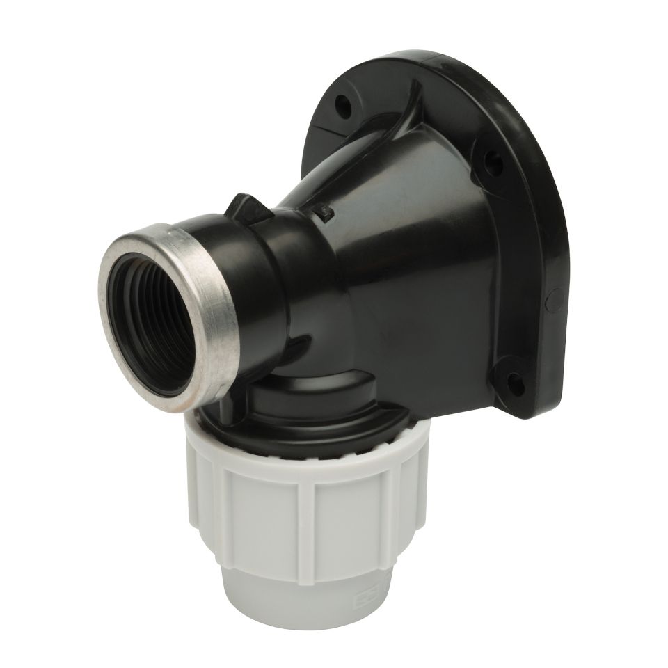 PLASSON Wall Plate Elbow