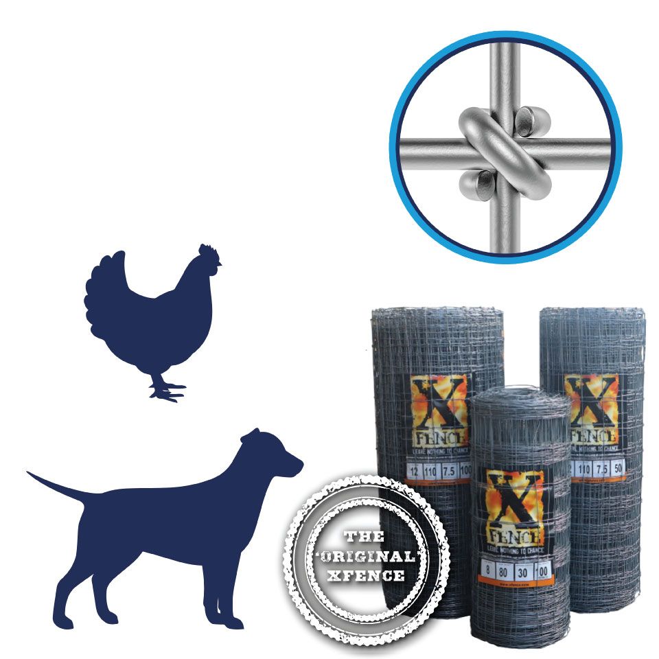 X Fence Poultry Fence XLHT13-190-7.5 100m
