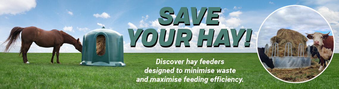 Save Your Hay - hay feeders designed to minimise waste and maximise feeding efficiency