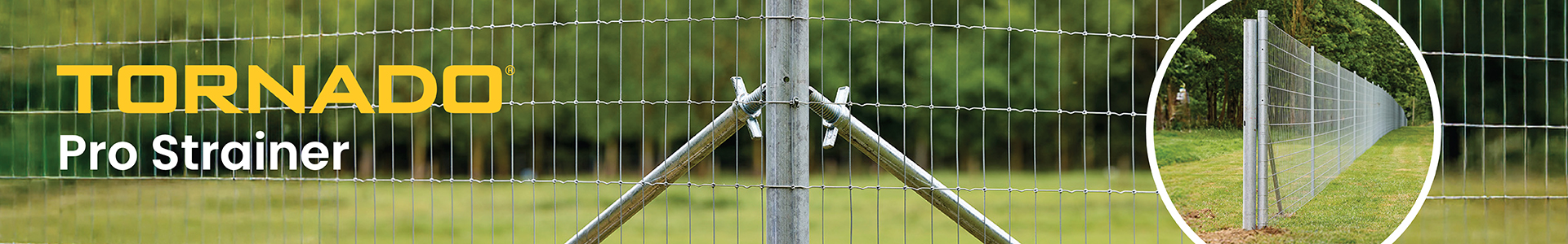 Tornado Pro-Strain steel strainer system in field installation