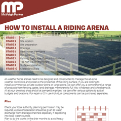 How to Erect a Riding Arena