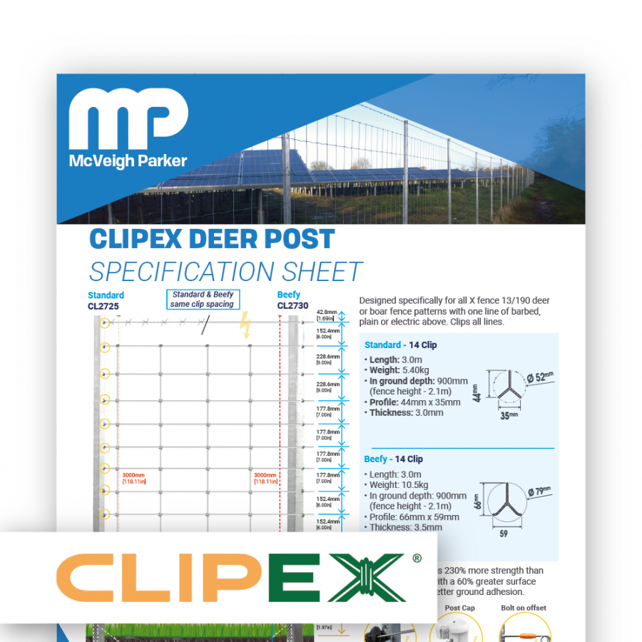 Clipex Deer Posts