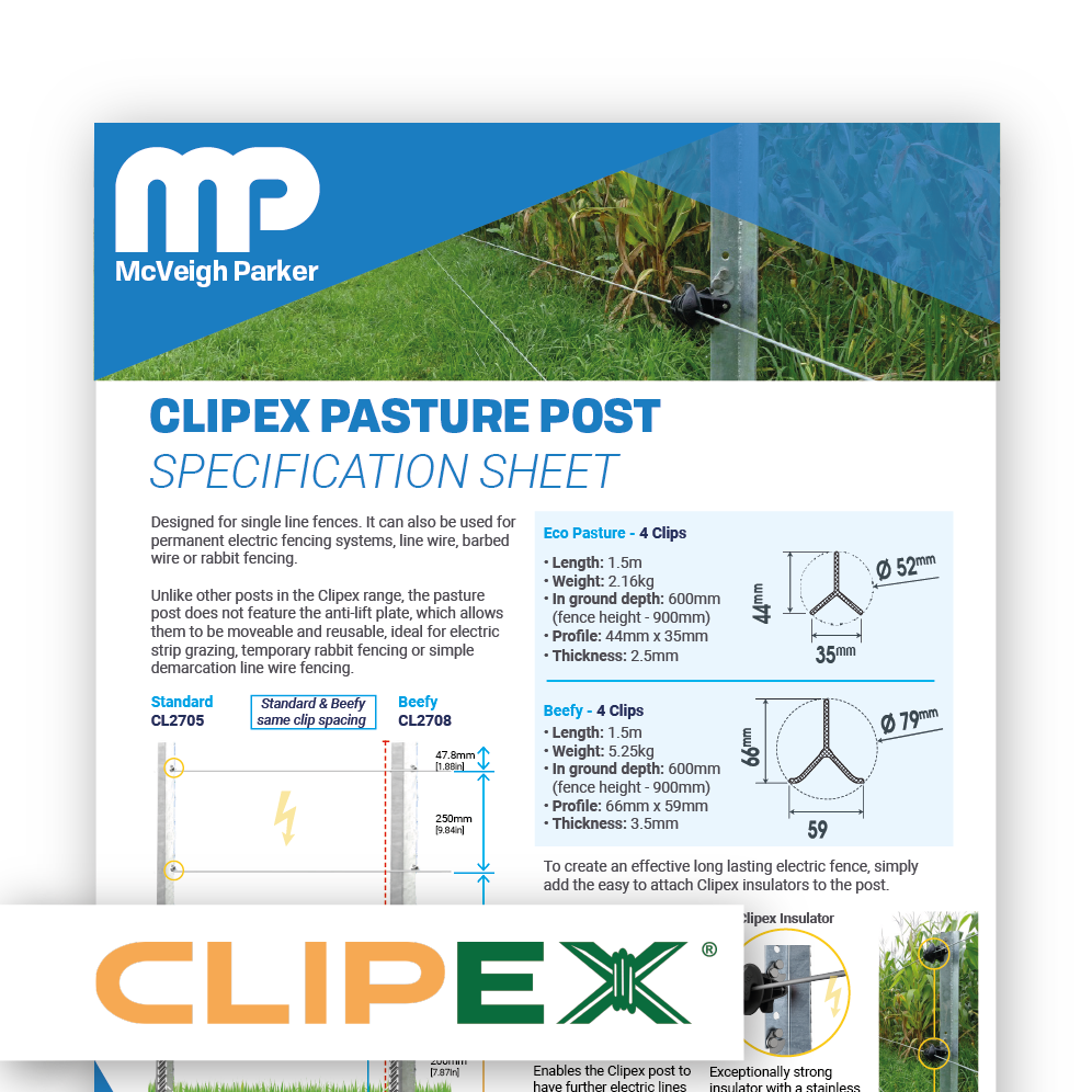 Clipex Pasture Post