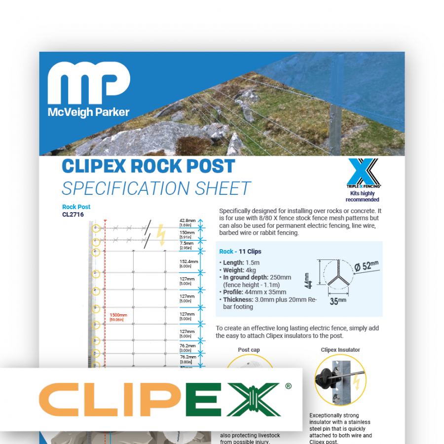 Clipex Rock Post