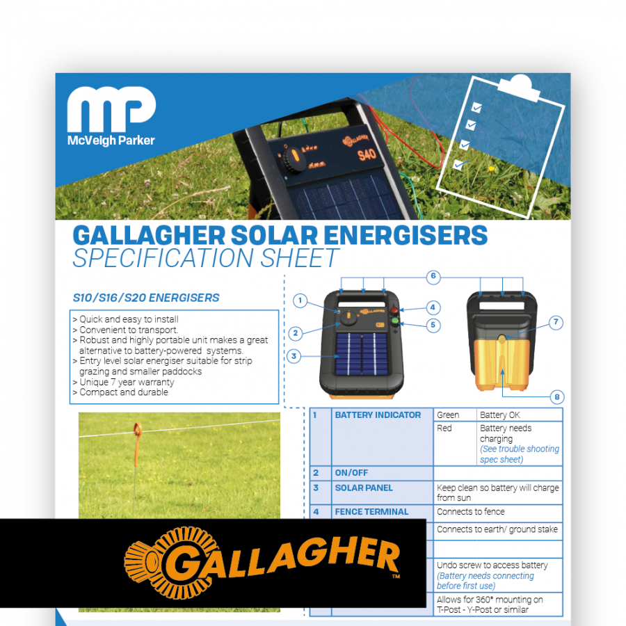 Gallagher Electric Fence Energisers
