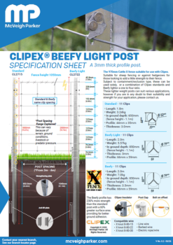 Clipex Beefy Light Post