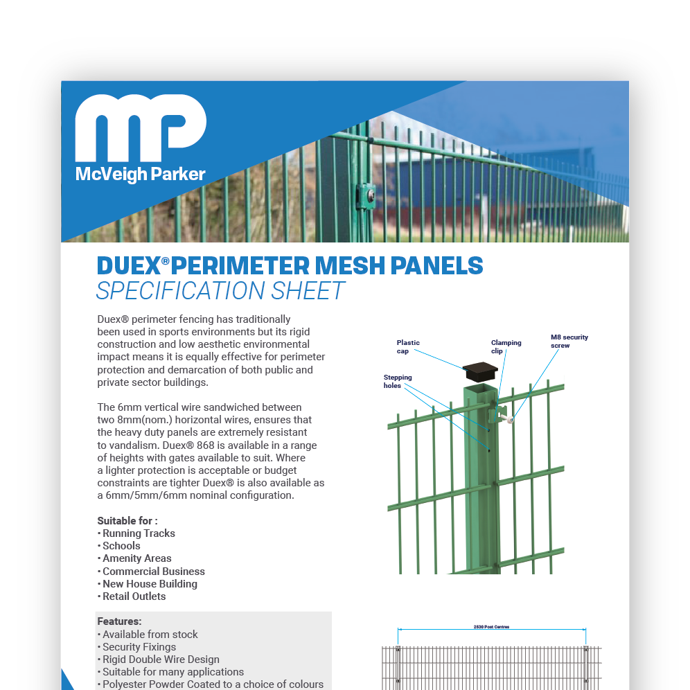 Duex Perimeter Mesh Panels