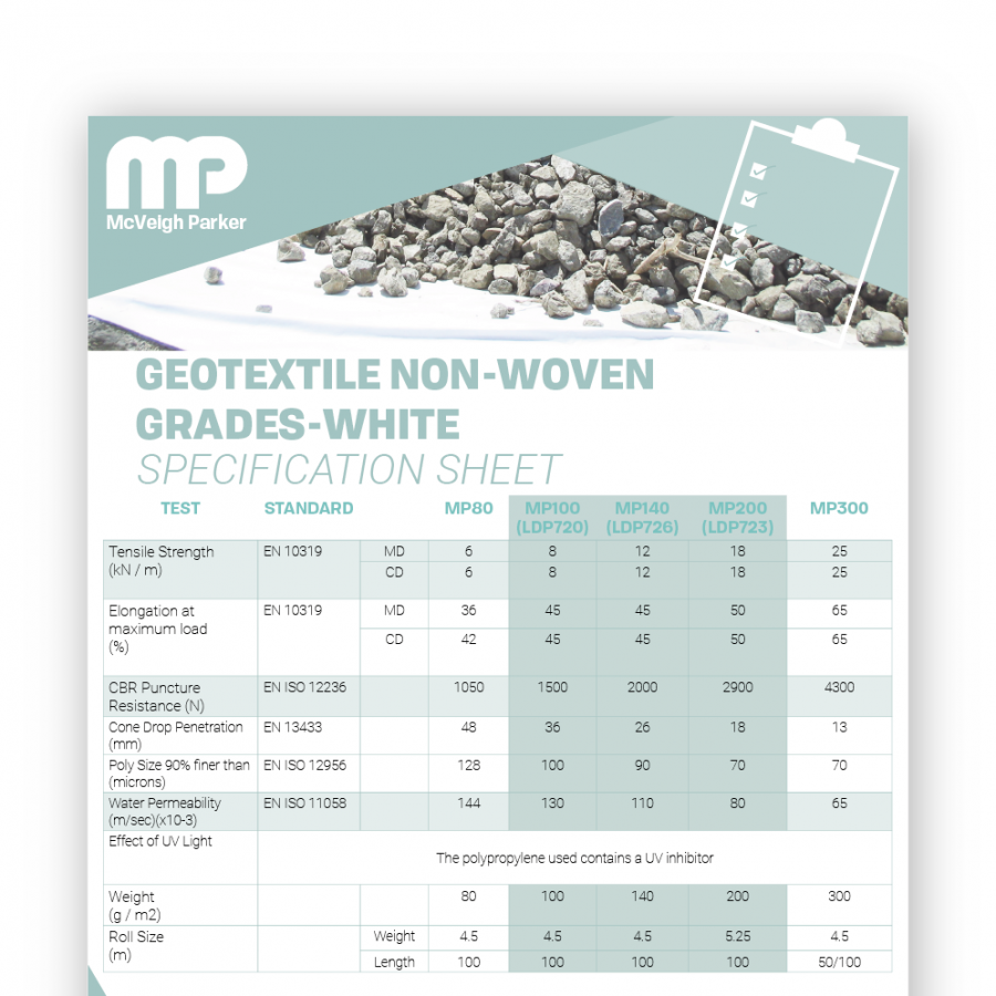 Non-woven Geotextile Membrane