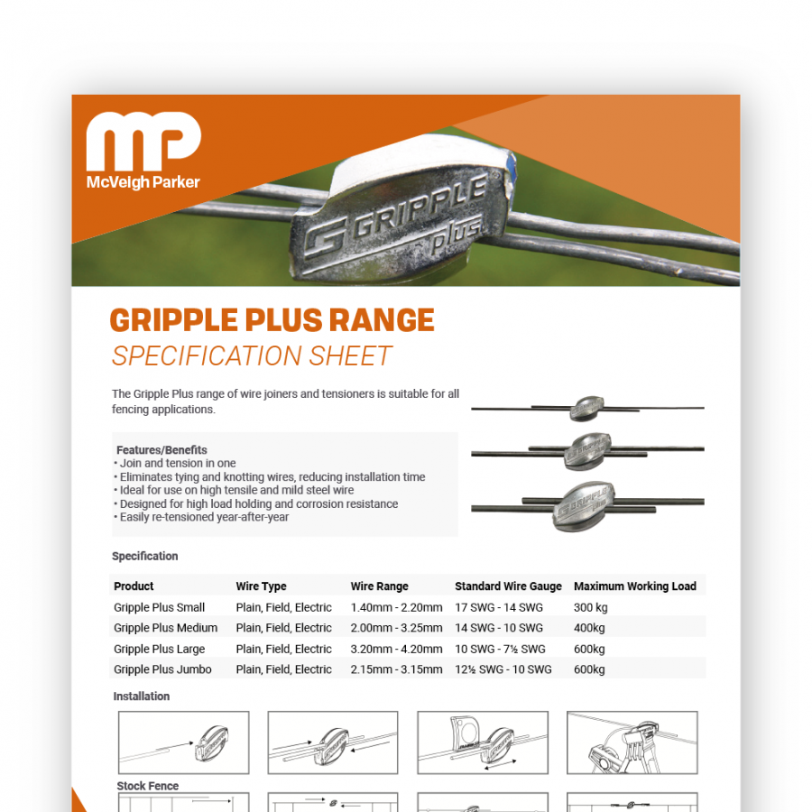 Gripple Plus Range