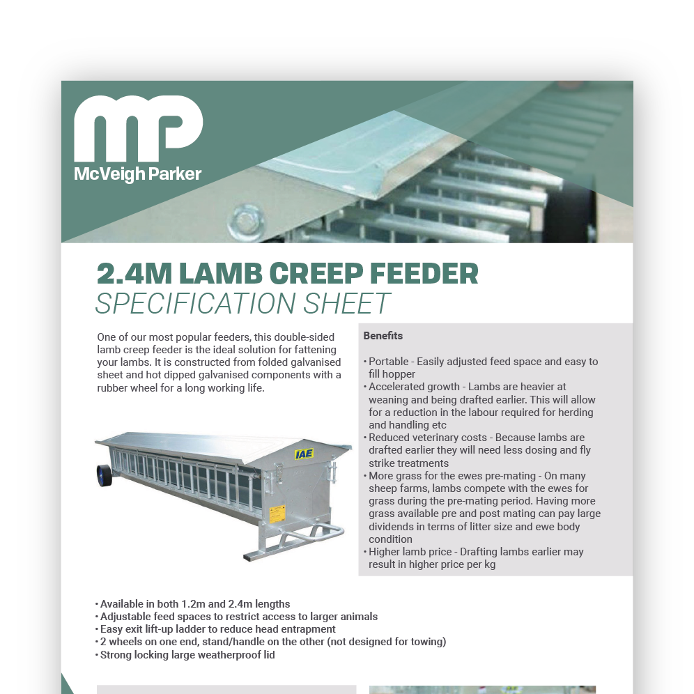 Lamb Creep Feeder