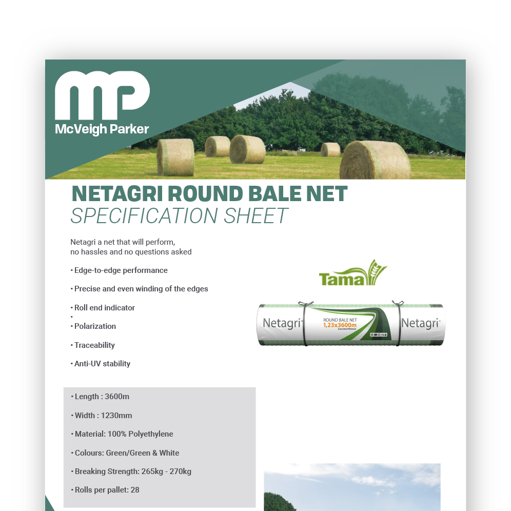 Netagri Round Bale Net