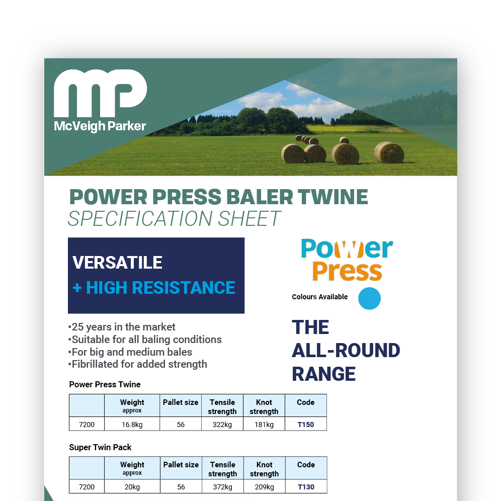 Power Press Baler Twine