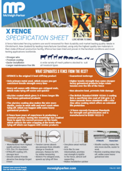 X fence