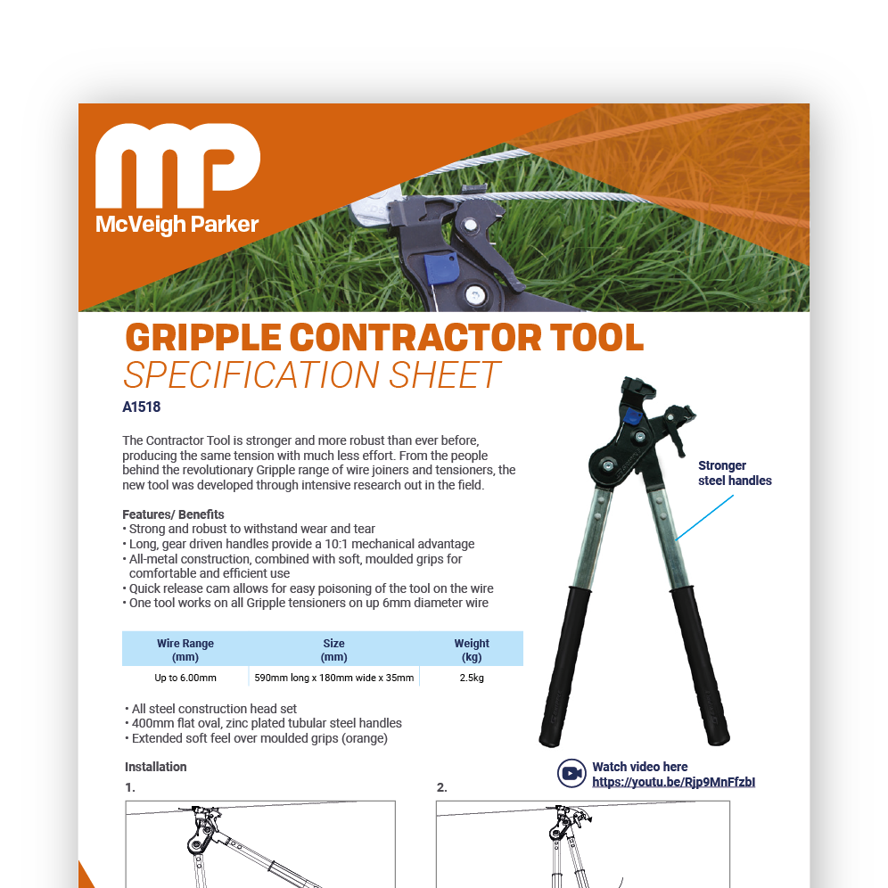Gripple Contractor Tool