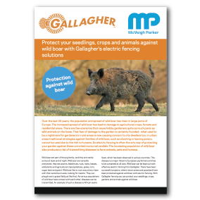 Electric Fencing Solutions – Wild Boar Protection