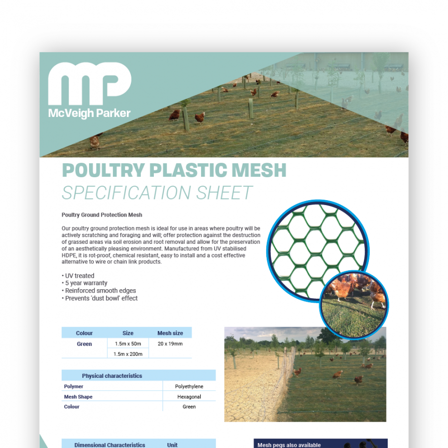 Poultry Plastic Mesh