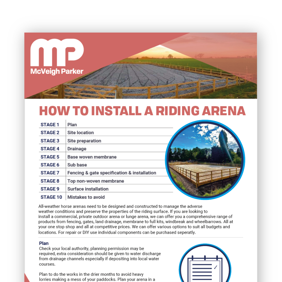 Riding Arena Installation