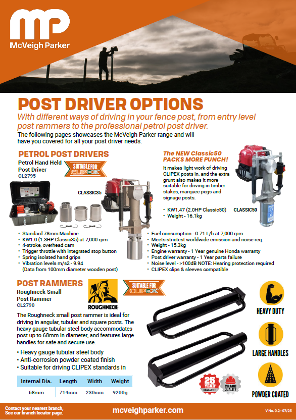 Post Driver Options